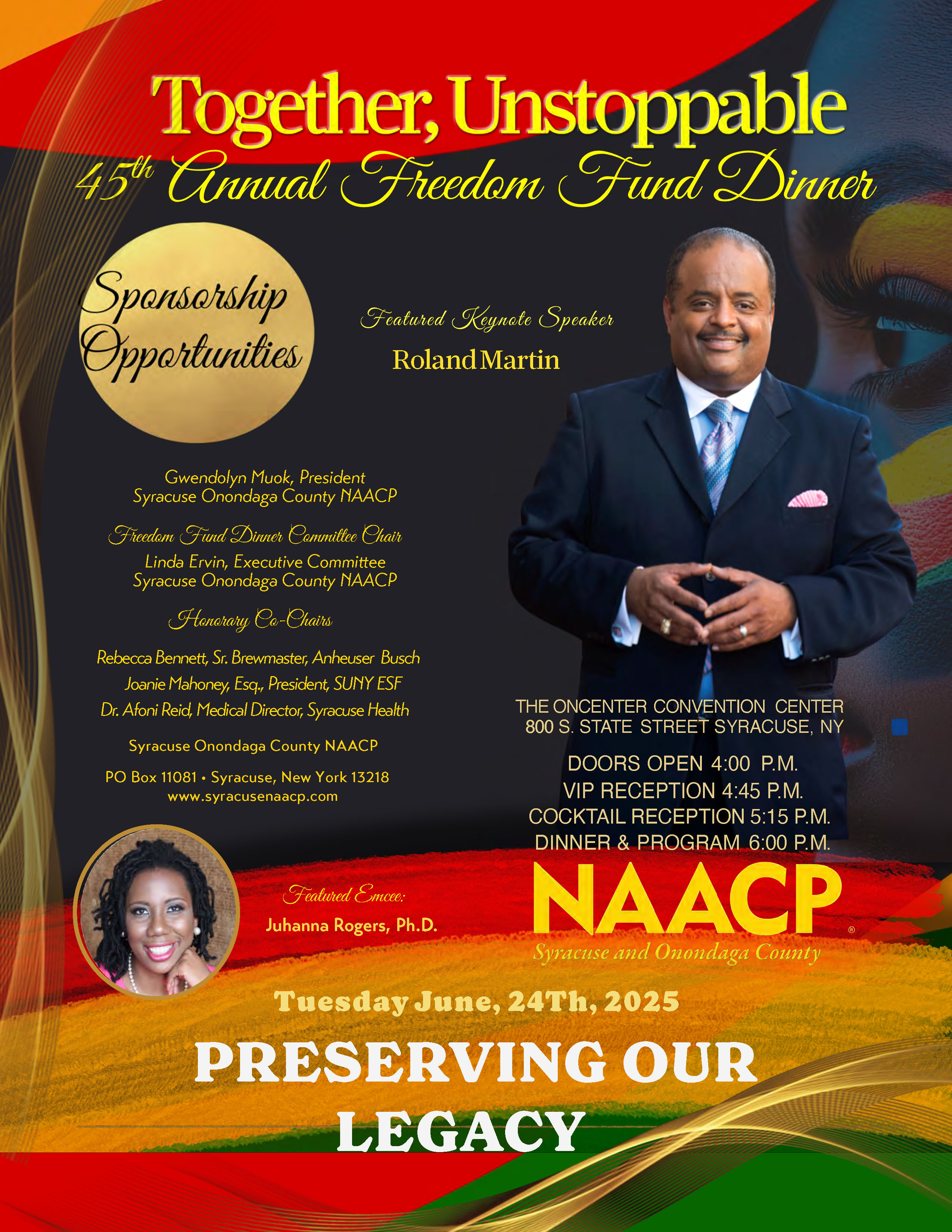 Together, Unstoppable: NAACP Syracuse and Onondaga County 45th